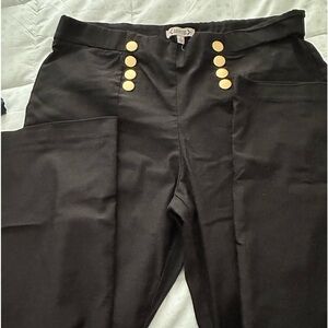 Never worn Nanette Lepore black, faux Sailor Pants. So comfortable.